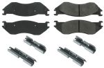 CENTRIC BRAKE PARTS Premium Semi-Metallic Br ake Pads with Shims and; 2002-2005