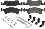 CENTRIC BRAKE PARTS Premium Semi-Metallic Br ake Pads with Shims and