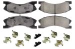 CENTRIC BRAKE PARTS Fleet Performance Brake Pads with Hardware