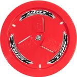 DIRT DEFENDER RACING PRODUCTS Wheel Cover Red Vented