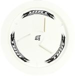 DIRT DEFENDER RACING PRODUCTS Wheel Cover White Vented