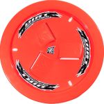 DIRT DEFENDER RACING PRODUCTS Wheel Cover Neon Red Vented