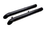 DOUGS HEADERS Side Pipes - Black (Pair)