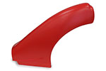 DOMINATOR RACING PRODUCTS Dominator Late Model Top Flare Left Red