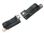 DRAKE AUTOMOTIVE GROUP 67-73 Mustang Seat Belts 2 Point Push Button; 1967-1973