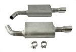 DYNOMAX SS Axle Back Exhaust 10- Taurus SHO 3.5L