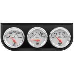 EQUUS 2.0 Dia Triple Gauge Set w/Black Panel