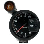 EQUUS 5in Dia Tachometer 10K RPM w/Ext Shift-Lite