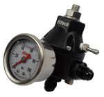 FiTECH FUEL INJECTION Regulator Go Fuel Tight Fit w/ Pressure Gauge