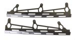 FIVESTAR ABC Spoiler 60in x 6.5in 70 Deg Repl Brackets Blk