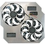 FLEX-A-LITE Fan Electric 15in DualSh rouded Puller Controls; 2003-2009