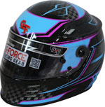 G-FORCE HELMET REVO GRAPHICS LRG BLUE SA2020