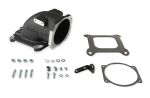 HOLLEY Intake Elbow 4150 GM LS TB Flange - Black