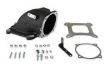 HOLLEY Intake Elbow 4150 Ford TB Flange - Black