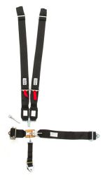 HOOKER HARNESS 5-Pt Harness System LL Ratchet Adj Black