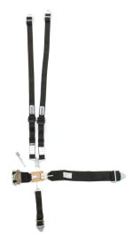 HOOKER HARNESS 5-Pt Harness HANS Alum. LL USD Ratchet Adj Black