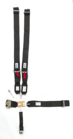 HOOKER HARNESS 5-pt Harness System LL USD Ratchet Adj Blk