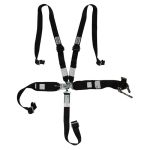 HOOKER HARNESS 5-pt Harness System Hans LL USD Rachet Adj Blk