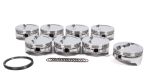 ICON PISTONS SBC Forged Dished Piston Set 4.125 Bore -15.2cc