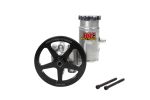 KRC POWER STEERING P/S Pump Elite w/ 6in V- Belt Pulley w/Reservoir