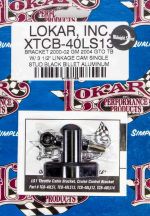 LOKAR LS1 Throttle Cable Bracket Black