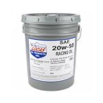 LUCAS OIL SAE 20W-50 Racing Motor Oil 5 Gallon Pail