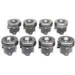 MAHLE ORIGINAL/CLEVITE Piston Set w/Rings Ford 6.0L Diesel 8pk