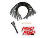 MSD 8.5mm Plug Wire Set Ford Raptor 10-15 6.2L Black