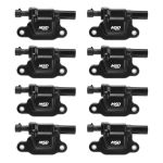 MSD GM LS Coils 8-pk 99-08 Trucks - Black; 1999-2008