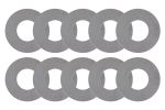 PENSKE RACING SHOCKS Washer Shims (10PK) 1.050x.008 x.500 Valve