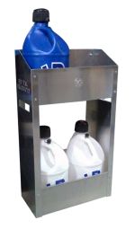 PIT-PAL PRODUCTS Fuel Jug Rack Stacked 4 Jug