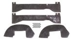 PERFORMANCE ACCESSORIES 04- Ford F150 P/U Gap Guards; 2004-2014