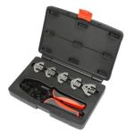 PERTRONIX IGNITION Ratchet Crimp Tool Kit 6-Piece Quick Change Kit