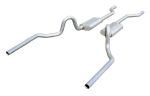 Pypes Exhaust 64-72 A-Body Crossmember Back Exhaust 2.5in; 1964-1972