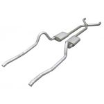 Pypes Exhaust 67-73 Mopar A-Body Header-Back Exhaust; 1967-1973