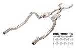 Pypes Exhaust 66-74 Mopar B-Body Crossmember Back Exhaust