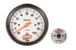 QUICKCAR RACING PRODUCTS 3-3/8in Tach w/Remote Recall