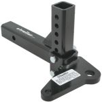 REESE Adjustable Ball Mount w/ Sway Control Tab 6000 lb