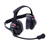 RUGGED RADIOS Headset Behind the Head Dual Radio