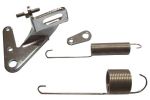 RACING POWER CO-PACKAGED Throttle Cable & Bracket Set Stainless