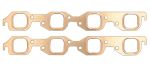 SCE GASKETS 1.875 x 1.800 BBC Copper Embossed Exhaust Gasket