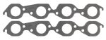 SCE GASKETS BBC Exhaust Gasket Set Small Round Port