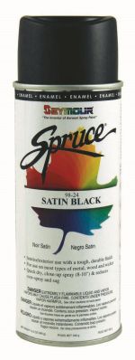 SEYMOUR PAINT Spruce General Use Semi-Gloss Black