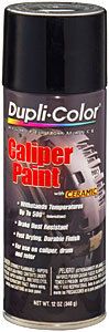 DUPLI-COLOR/KRYLON Brake Caliper Black Paint 12oz