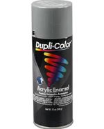 DUPLI-COLOR/KRYLON Medium Gray Enamel Paint 12oz