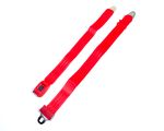 SAFE-T-BOY PRODUCTS 2 Point Lap Belt Red