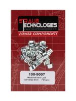 STRAUB TECHNOLOGIES INC. Valve Locks 7-Deg 8mm Machined Steel 16pk