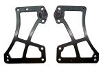 TRIPLE X RACE COMPONENTS Sprint Car Front Motor Plate Two Piece Black