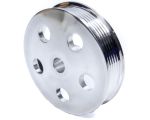 UNISTEER PERF PRODUCTS Serpentine Pulley - Polished Aluminum