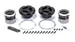 WARN Hubs 05- Ford Super Duty Black; 2005-2005